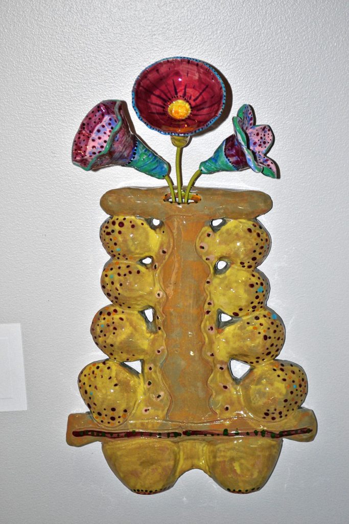 Flowers in a Vase, Kathy Hanson. TIM GOODWIN / Insider staff
