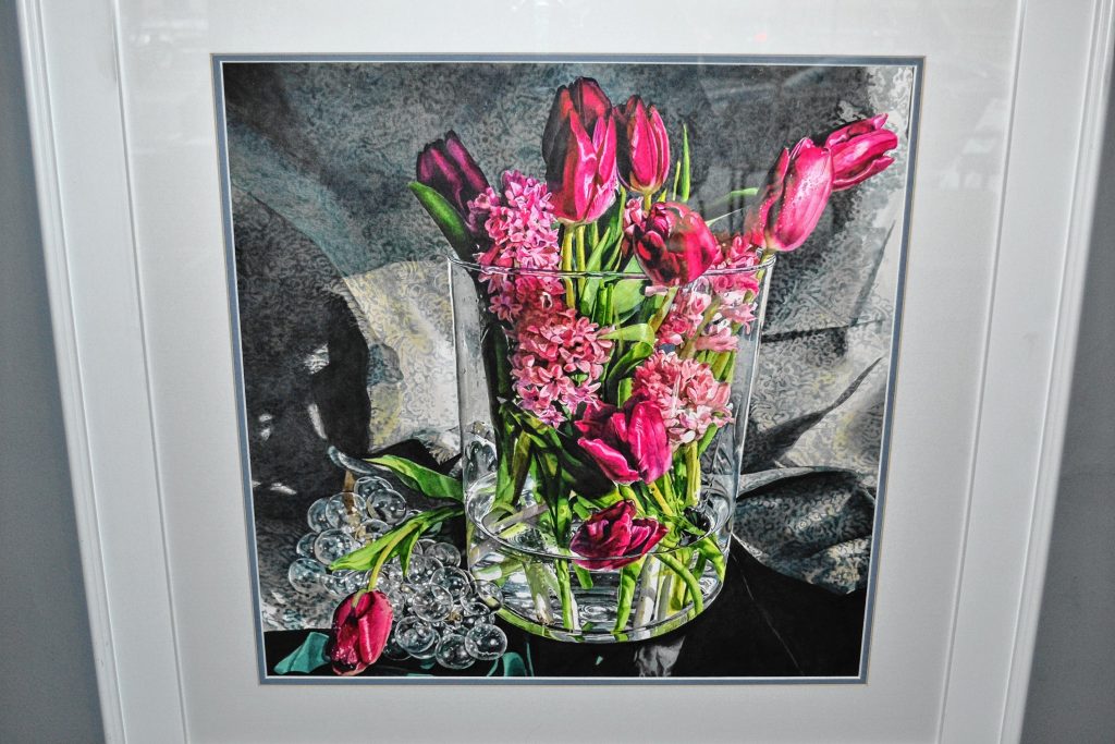 Tulips in Glass, Kimberly Meuse. TIM GOODWIN / Insider staff