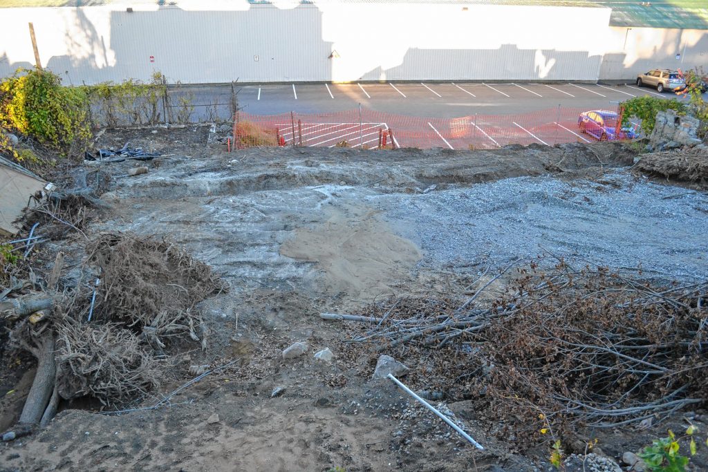 It might not look like much now, but this construction zone will soon be a 40-bed emergency shelter for the Concord Coalition to End Homelessness. TIM GOODWIN / Insider staff