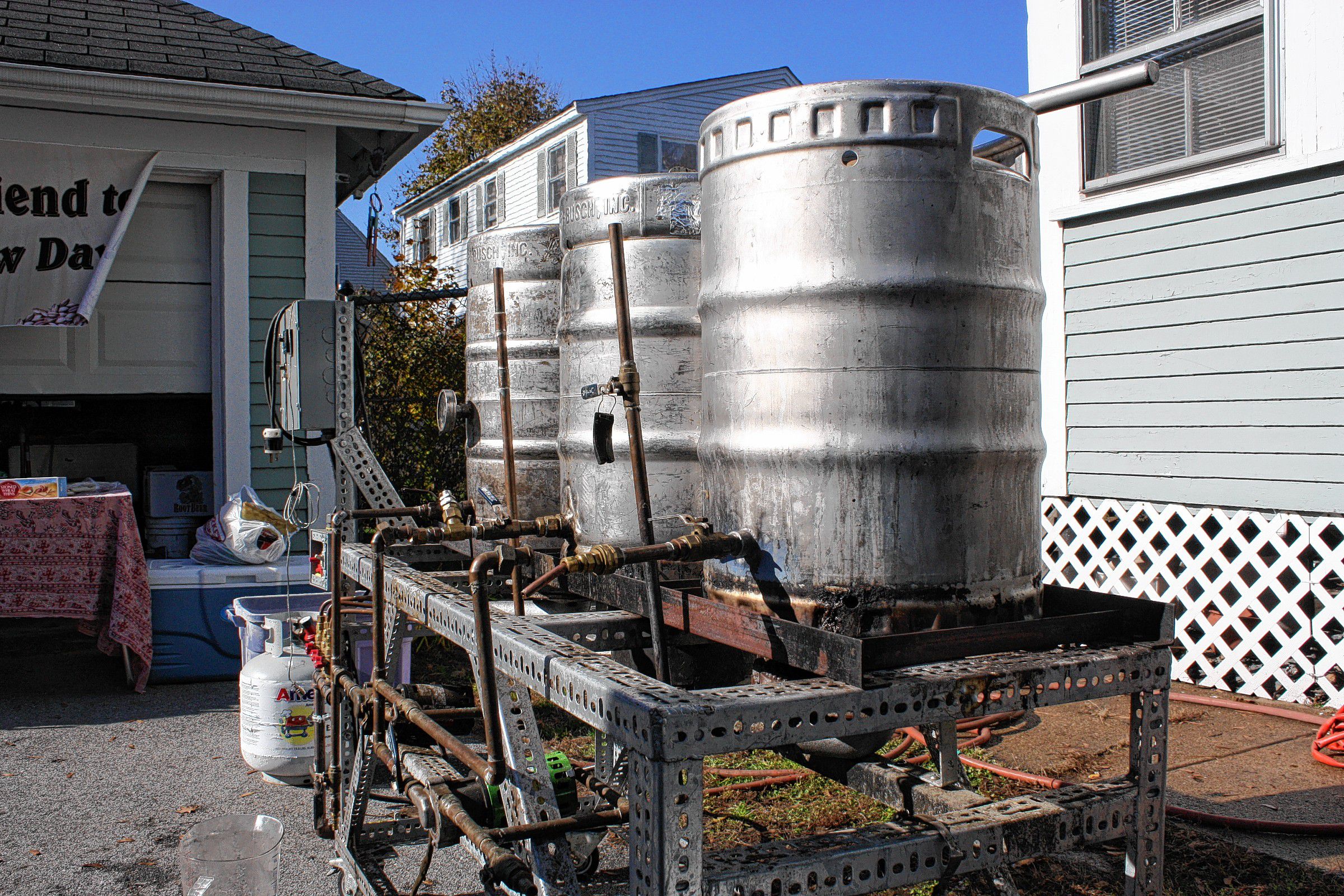 When Ed Ramshaw designed his homebrewing contraption, the end result ...