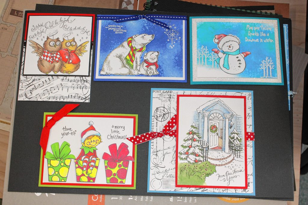 There are dozens of holiday-themed stamp options at Art Plus that you can use to make your own Christmas cards.  JON BODELL / Insider personnel