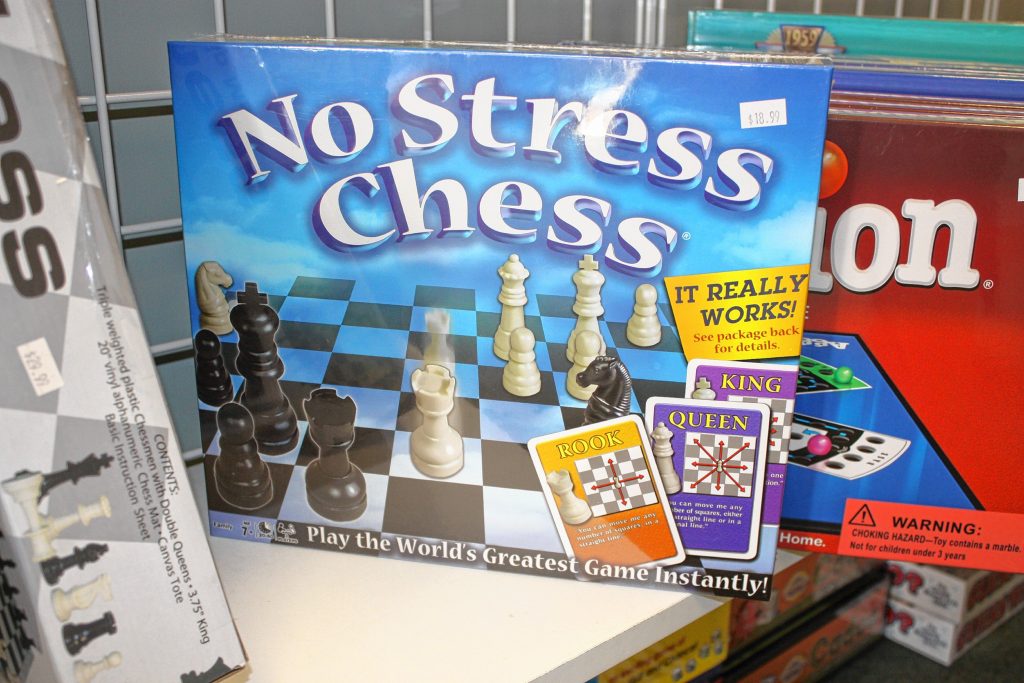 Are you or your child interested in learning how to play chess? If so, check out this No Stress Chess set at Yo Yo Heaven. The set includes detailed instructions on how to move each piece, so you don't have to keep Googling every move. JON BODELL / Insider staff