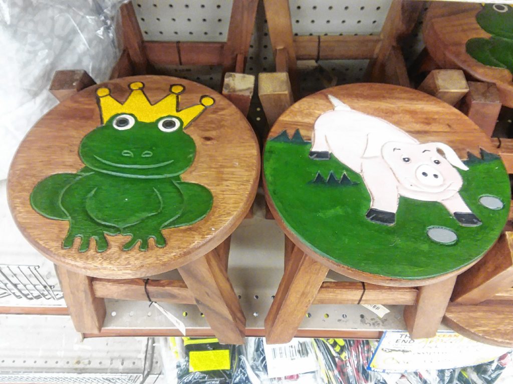 The kiddos in your family while go wild for one of these animal stools. TIM GOODWIN / Insider staff
