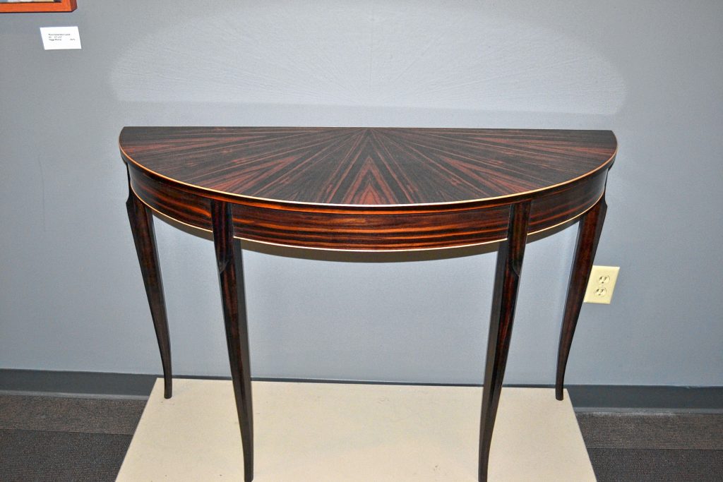 Demi Lune Table, Terry Morre, N.H. Furniture Masters. TIM GOODWIN / Insider staff