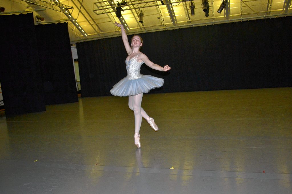 Concord native Zoe Dienes will play the role of Snow Queen in St. Paul's School Ballet Company's free performances of The Nutcracker Act II this weekend. TIM GOODWIN / Insider staff