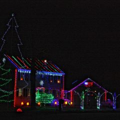 We found some pretty wild Christmas light displays around Concord