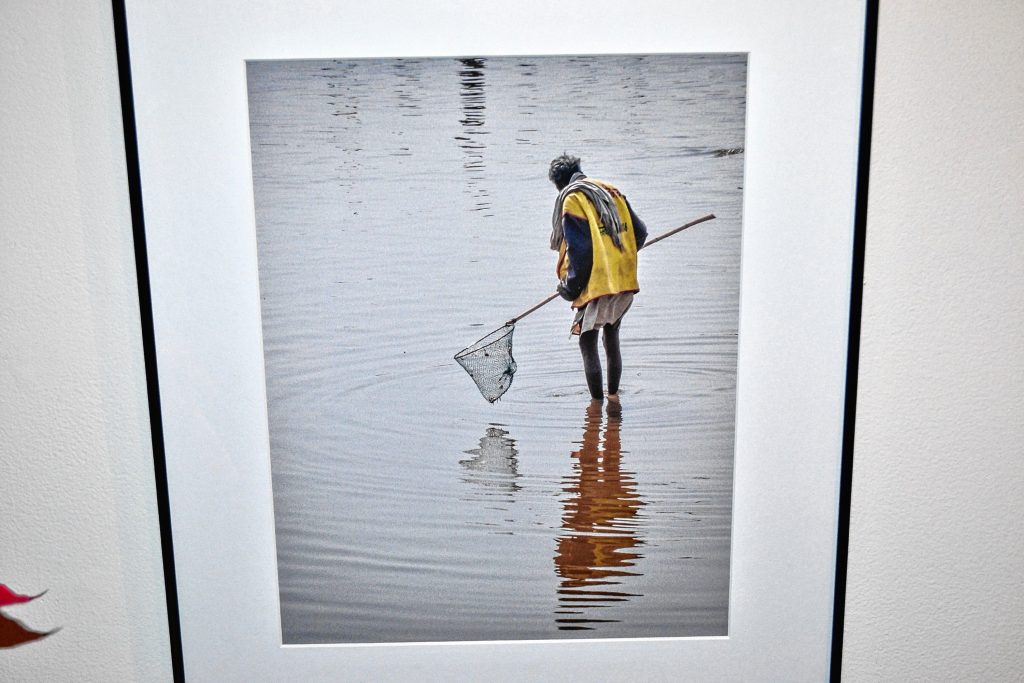 Fishing in the Ganges, Becky Fields. TIM GOODWIN / Insider staff