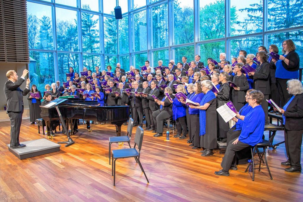 The Concord Chorale will kick off its 50th year celebration with a pair of concerts this weekend, including one at the Capitol Center for the Arts at 3 p.m. on Sunday. Courtesy of the Concord Chorale