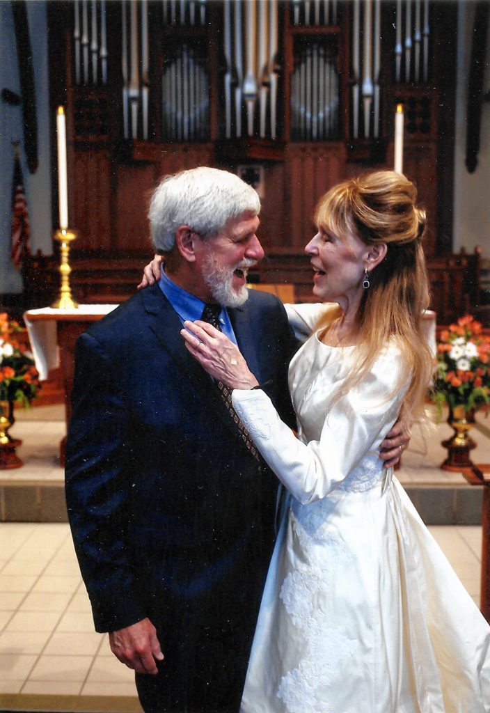 Christopher and Catharine Dornin celebrated 50 years of marriage in November by renewing their vows. Courtesy