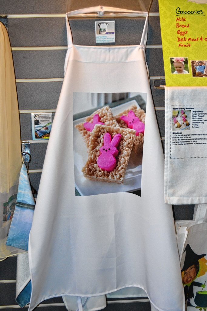 What at-home cook wouldn't want this custom made apron (picture of your choosing) from Concord Camera Store. TIM GOODWIN / Insider staff