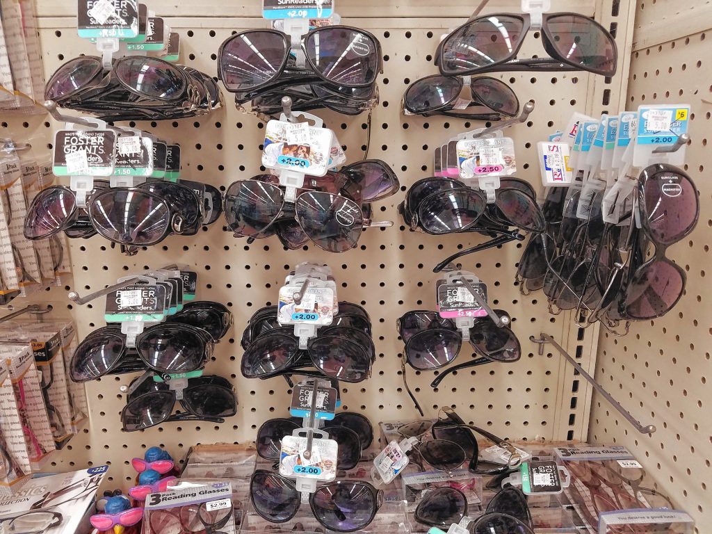 A lot of the items in this hunt are outside, so you might want to pick up a pair of sunglasses at the Job Lot to keep the glare down and let you find those items as quickly and efficiently as possible.  JON BODELL / Insider staff