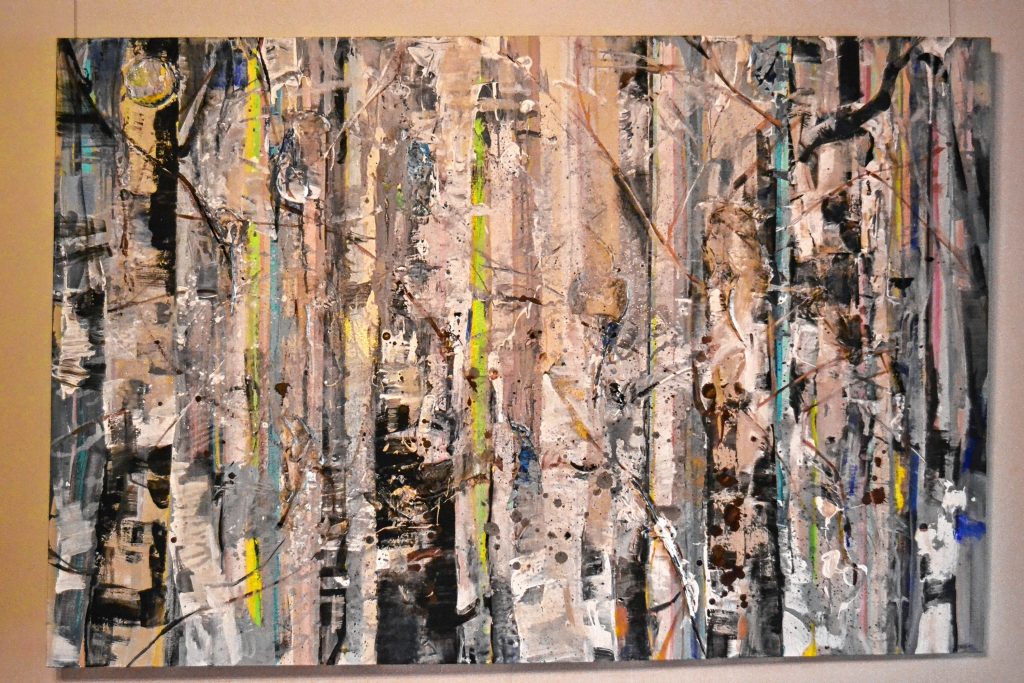 Midnight Birches, Dustin Knight, Kimball Jenkins, Artists of Mill Brook Gallery. TIM GOODWIN / Insider staff