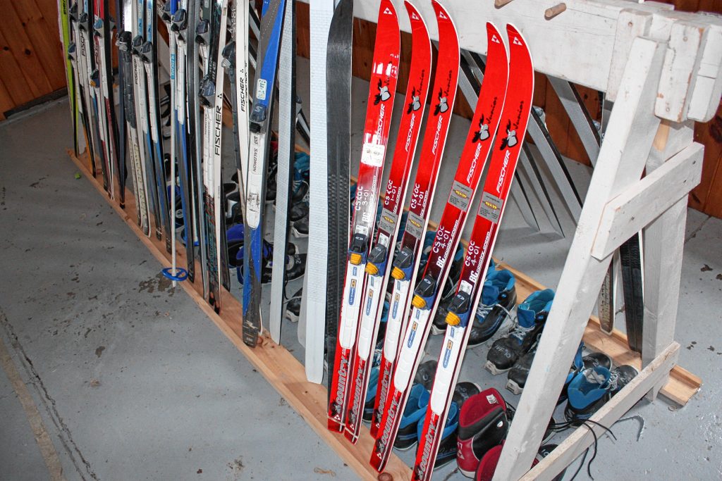 This place has a slew of cross-country skis, boots and poles, but it doesn't even sell any of that stuff -- or any sporting equipment at all, for that matter. JON BODELL / Insider staff