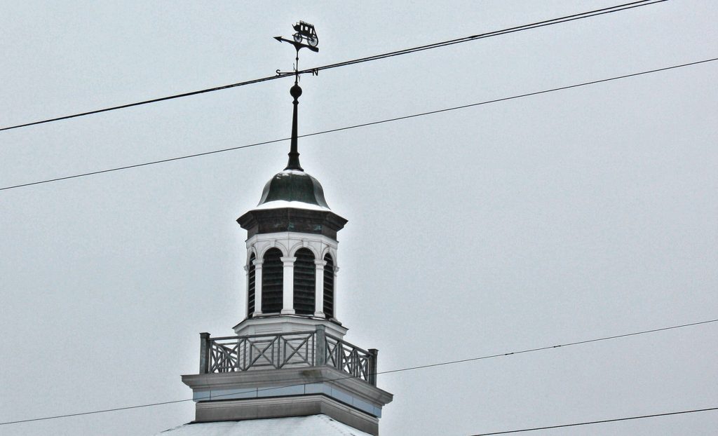 There are a lot of cupolas in Concord, but how many have one of the city's iconic coaches on top of them? This building does, and considering its name, it's easy to see why. JON BODELL / Insider staff