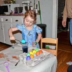 Go Try It: Dye some eggs with the kiddos for Easter
