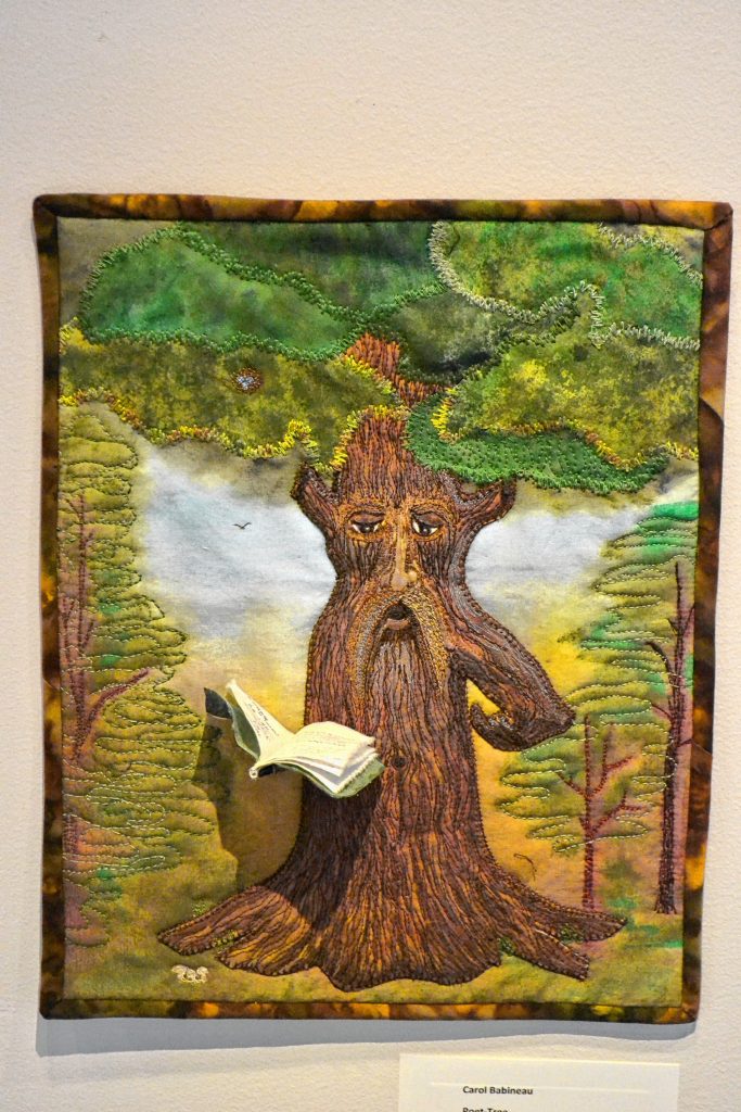 Poet-Tree, Carol Babineau, League of N.H. Craftsmen, Fairy Tales and Fantasies. TIM GOODWIN / Insider staff