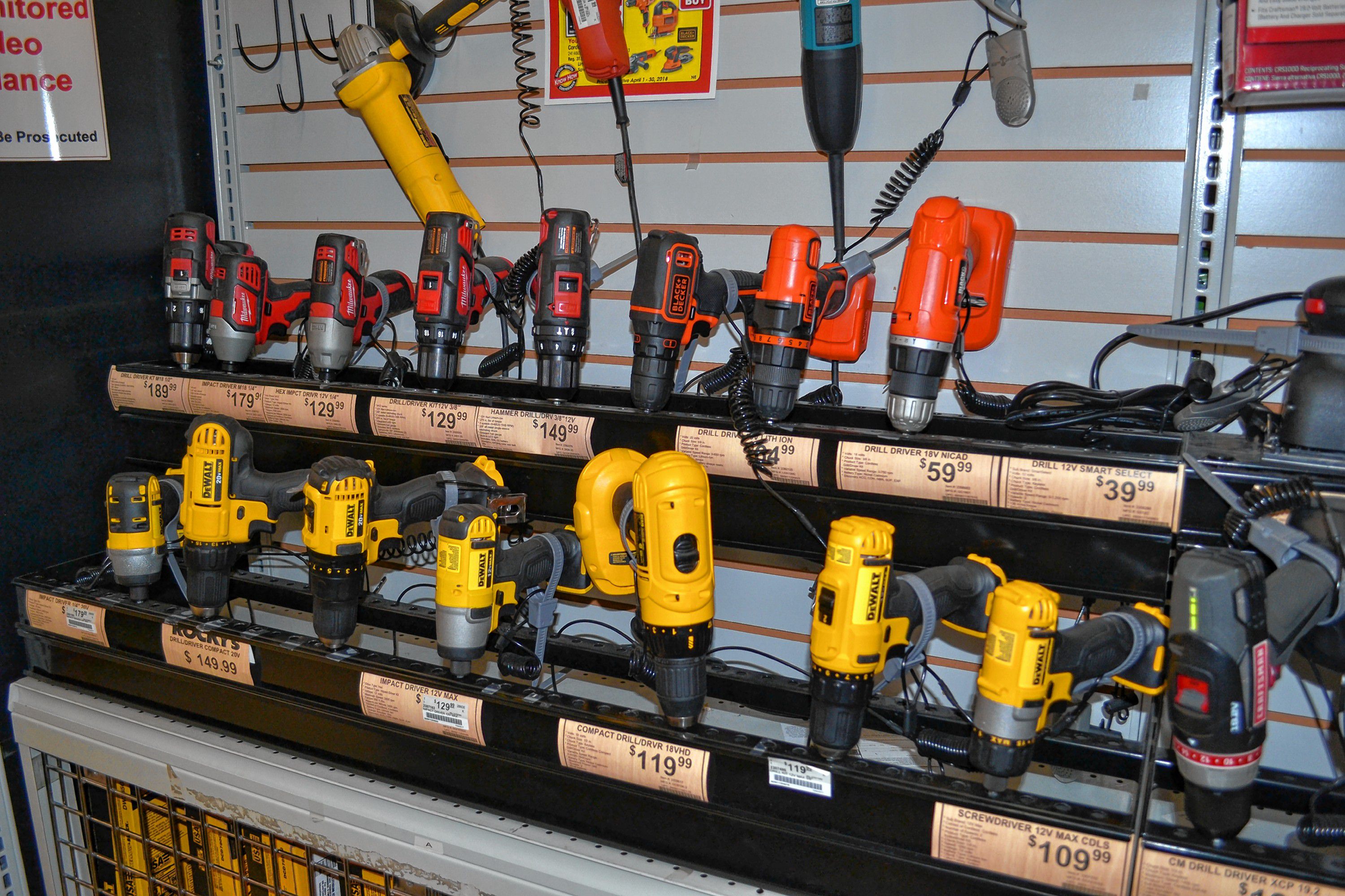 A drill can make life a lot easier in all kinds of scenarios. TIM ...