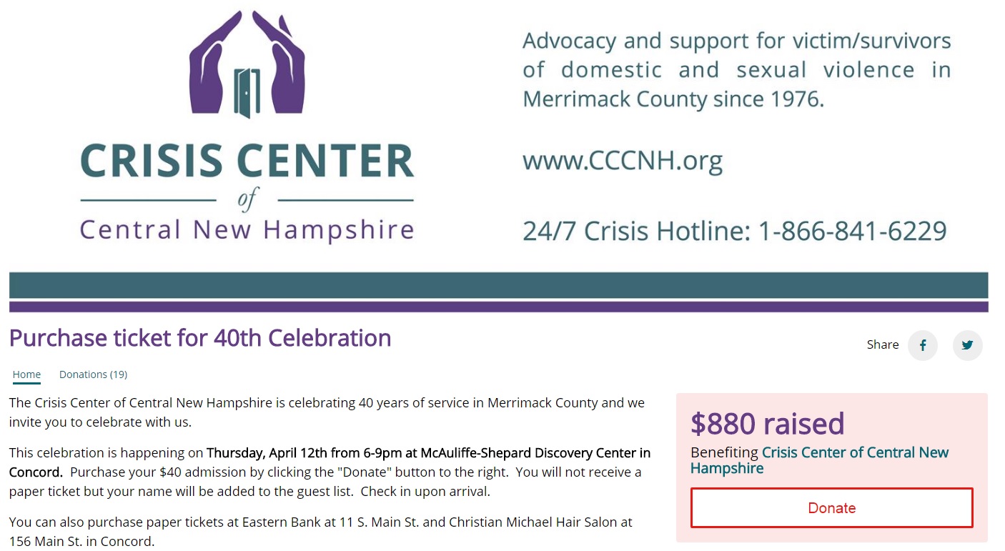 Crisis Center of Central New Hampshire turns 40 The Concord Insider