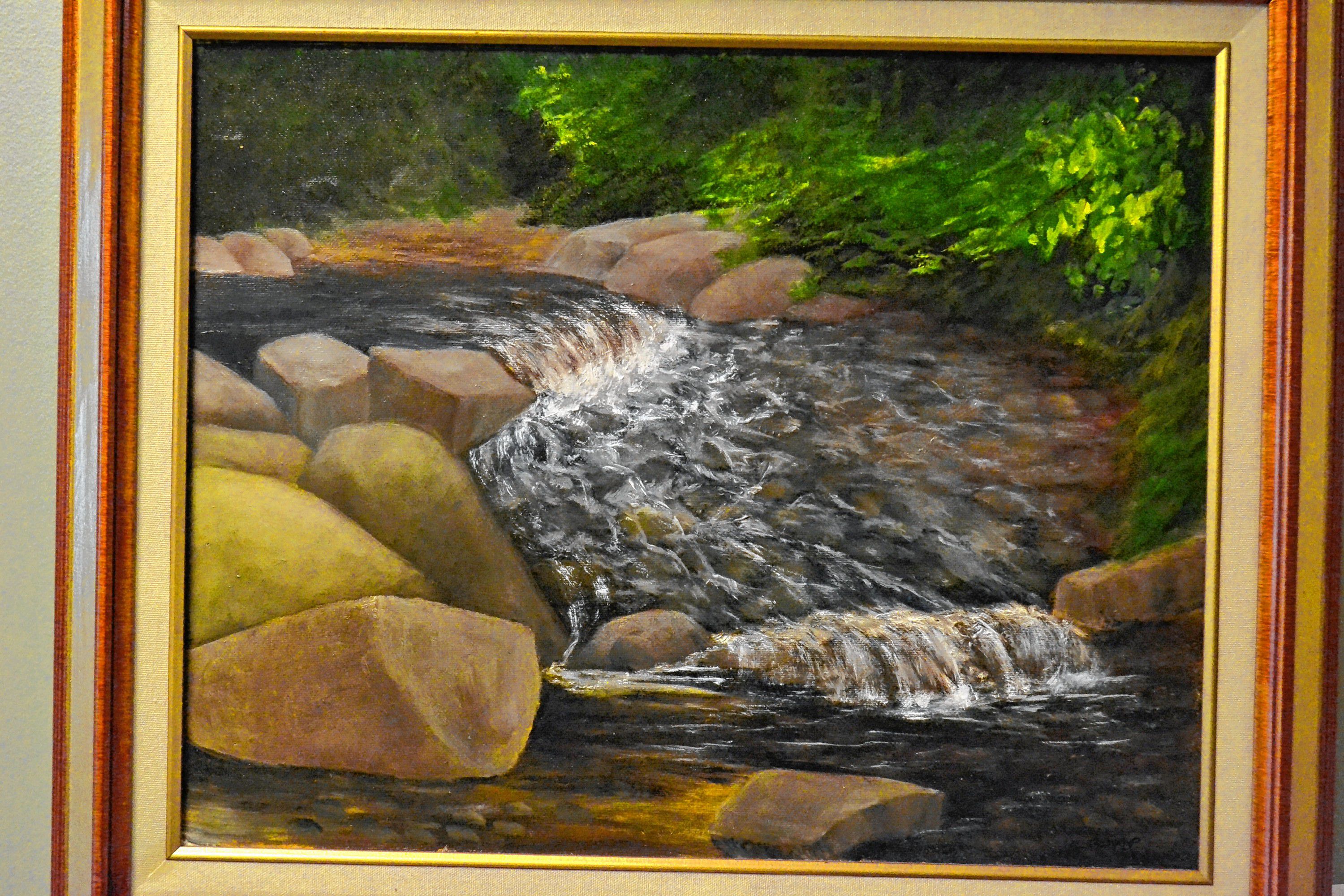 Pemi River, White Mountains, Mary Crump, N.H. Art Association, 2 Pillsbury St. TIM GOODWIN / Insider staff