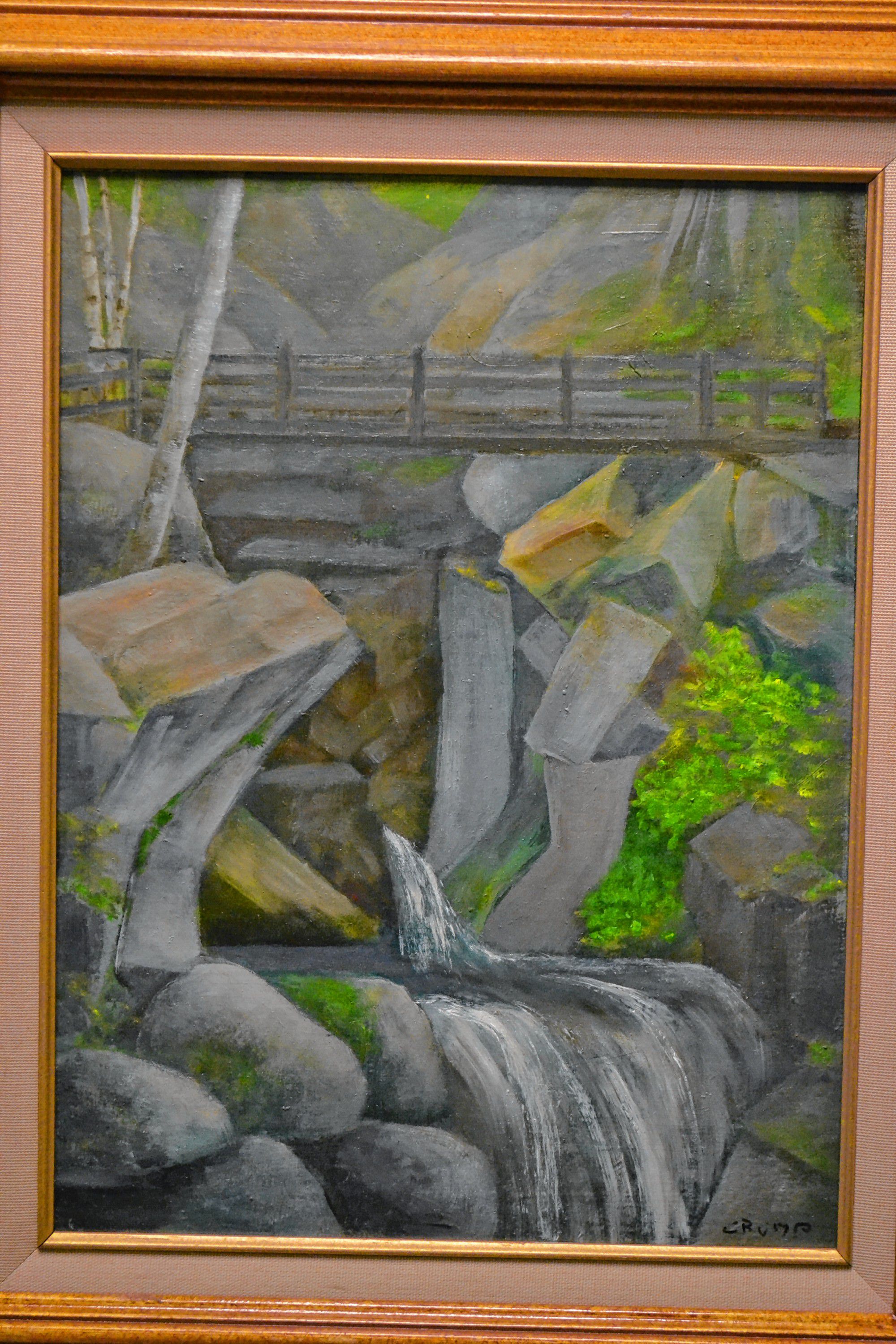 Lost River Gorge, Mary Crump, N.H. Art Association, 2 Pillsbury St. TIM GOODWIN / Insider staff