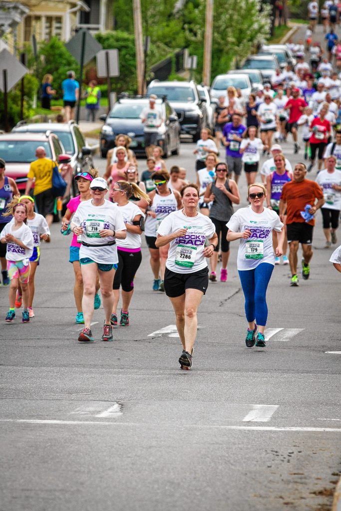 Thousands of runners and walkers took part in the annual Rock 'N Race 5K in downtown Concord on Thursday, May 17, 2018. (ELIZABETH FRANTZ / Monitor staff) Elizabeth Frantz