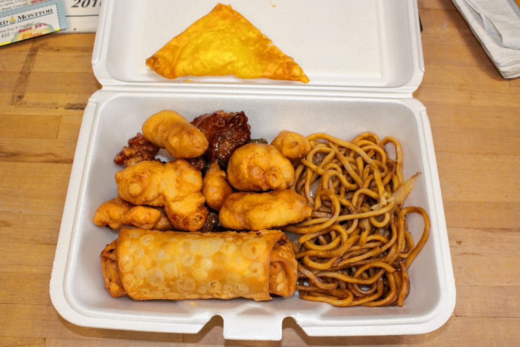 We got a big box of everything at the lunch buffet at Asian Taste in Penacook. THE FOOD SNOB / Insider staff