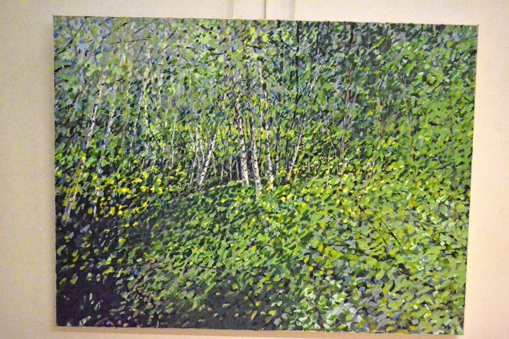 Landscape artist Jim Murphy has a collection of his work on display at the Forest Society through June. TIM GOODWIN / Insider staff