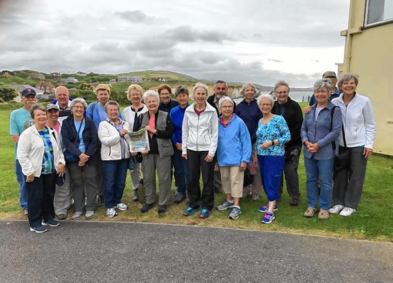In June, 21 members of Concord’s Always an Adventure group took a trip to the Isle of Wight off the south coast of England. The group was kind enough to bring a copy of the Insider with them for their seven-day guided walking tour. Thanks for bringing us along, gang – we needed the exercise anyway. Courtesy of Always an Adventure