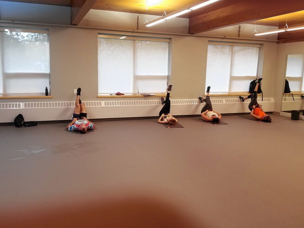 Jodi Cornell's Boot Camp classes at the City Wide Community Center incorporate several different elements of fitness into one class, including cardio, free weights, body-weight exercises, toning and more. Courtesy of Jodi Cornell