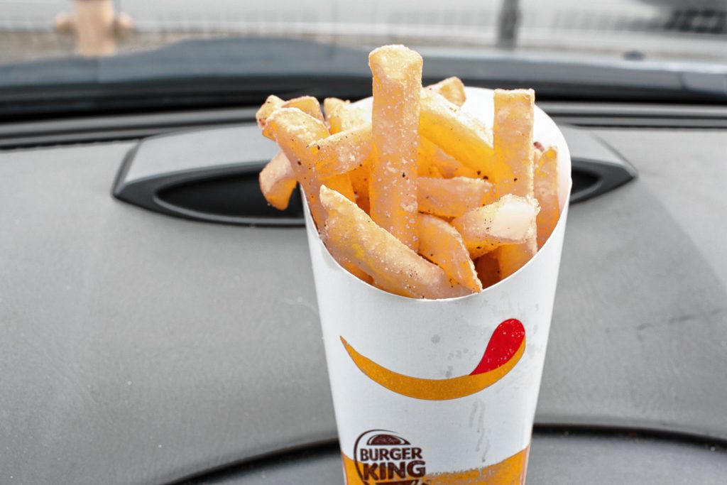 A small fry from Burger King. These come in a cup. JON BODELL / Insider staff
