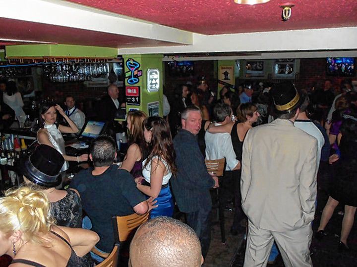 Expect a well-dressed crowd at Tandy's this New Year's Eve for the bar's annual Black & White Party.  Courtesy of Tandy's Pub