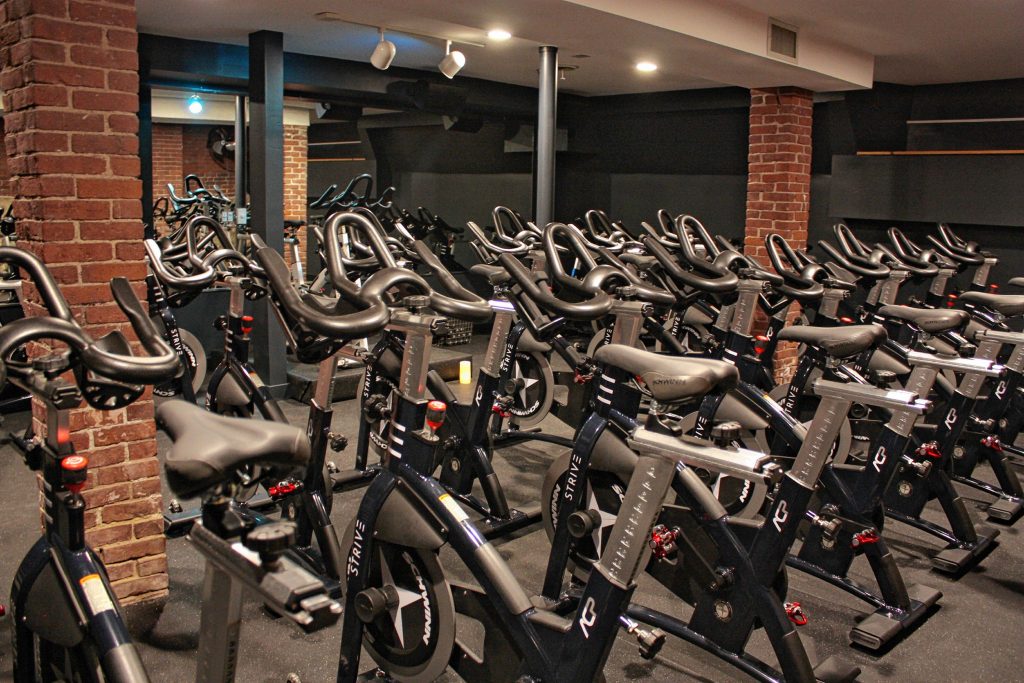 Strive Indoor Cycling on Hall Street is the only cycling-only studio in Concord, and it's now open for business.  JON BODELL / Insider staff