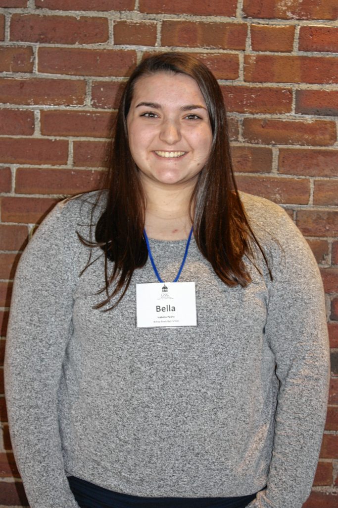Bella Payne, Bishop Brady High School. One word that describes you: Hard-working. Two qualities of a good leader: Confidence and selflessness. If you could spend a day with one person, who would it be? Tara Mounsey.  JON BODELL / Insider staff