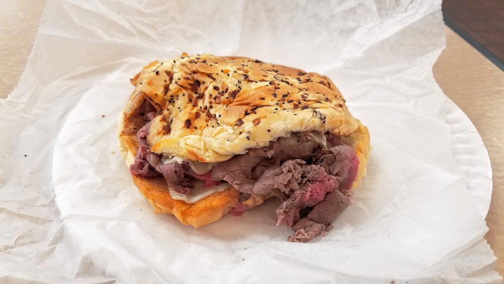 The Super Beef roast beef sandwich from Giovanni's in Hooksett. JON BODELL / Insider staff