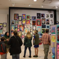 Check out some fine student artwork at Steeplegate Mall during Youth Art Month