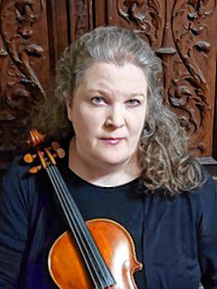 Lynne Mielke Basila, violinist. Courtesy of Concord City Auditorium