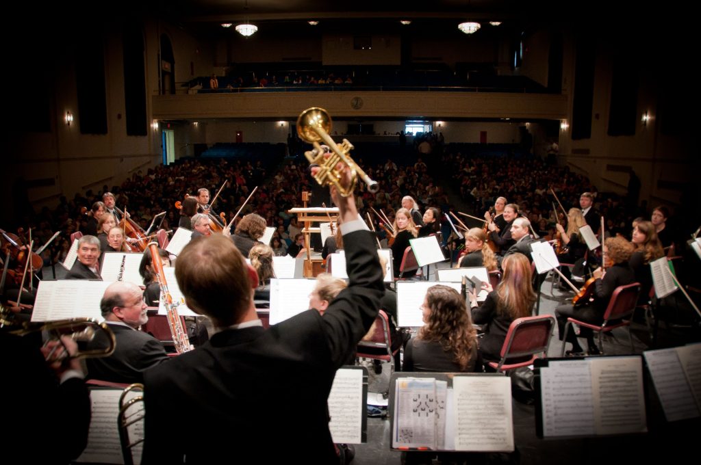 Symphony NH, with soloist Marza Merophi Wilks and guest conductor Stefano Sarzani, will perform at Concord City Auditorium on March 10. Courtesy of Symphony NH