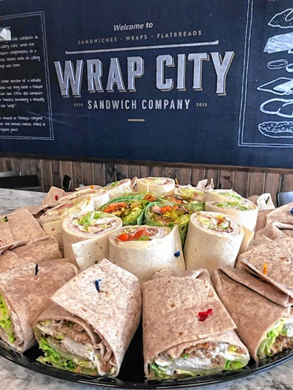 As its name implies, wraps are kind of a big deal at Wrap City. Here's just a sampling of some of the things they'll offer once they open around late April, early May on Loudon Road. Courtesy of Mark Kondry
