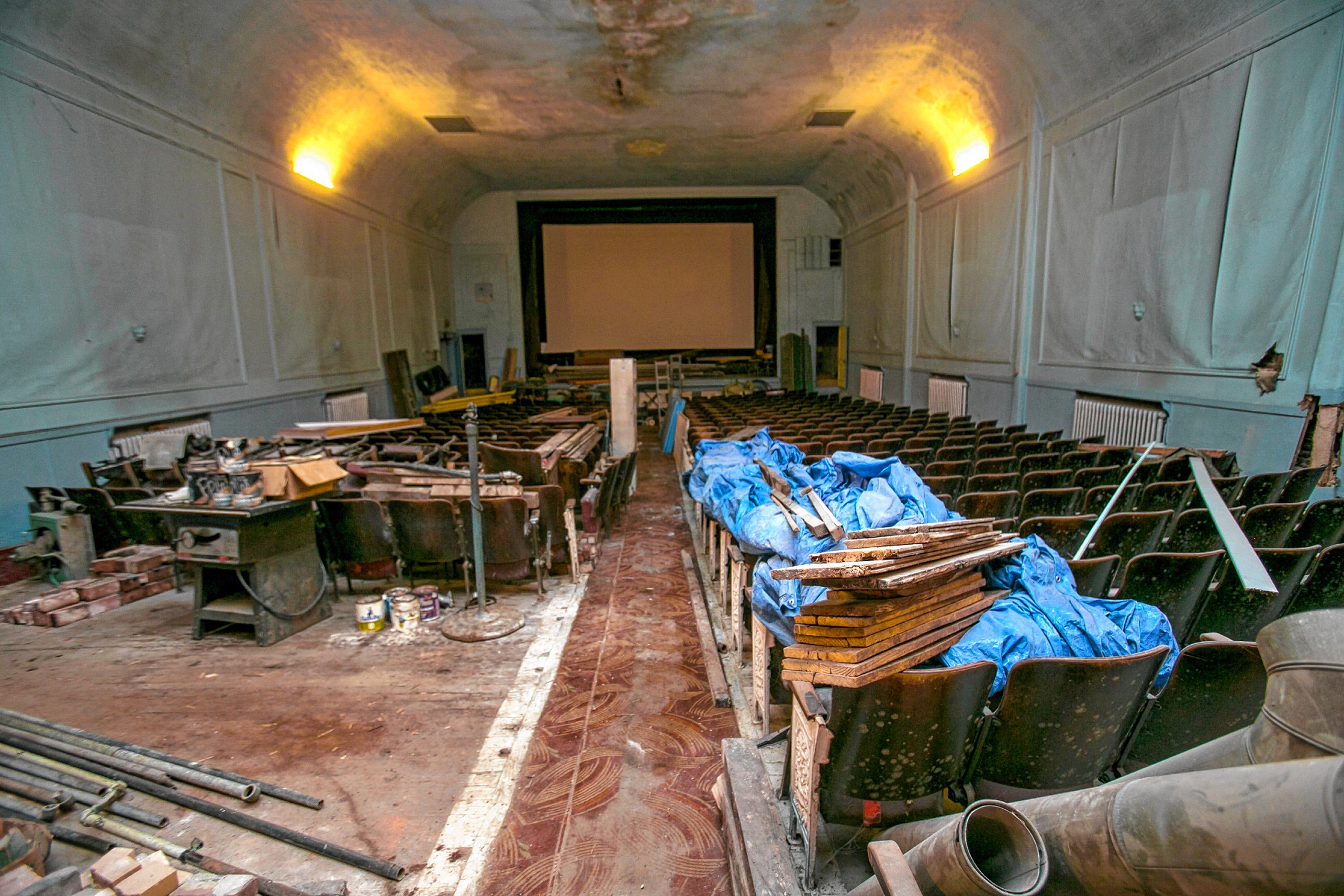 The Concord theatre in its present state. The Concord Insider