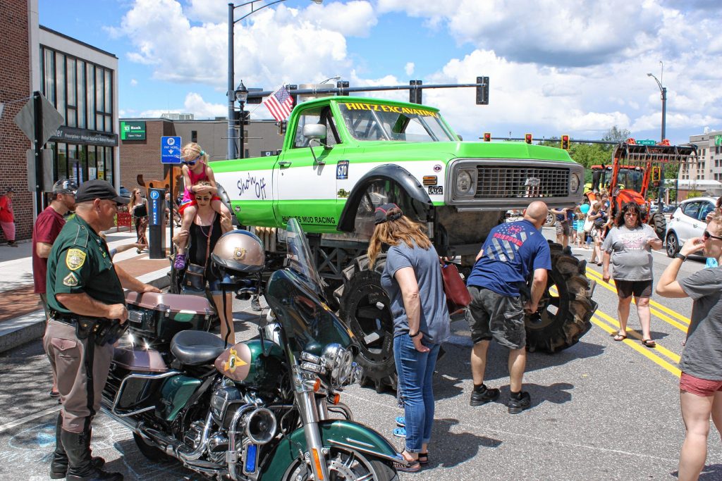 Of all the vehicles featured at Market Days, this ultra-lifted truck seemed to be attracting the most attention on Saturday. JON BODELL / Insider staff