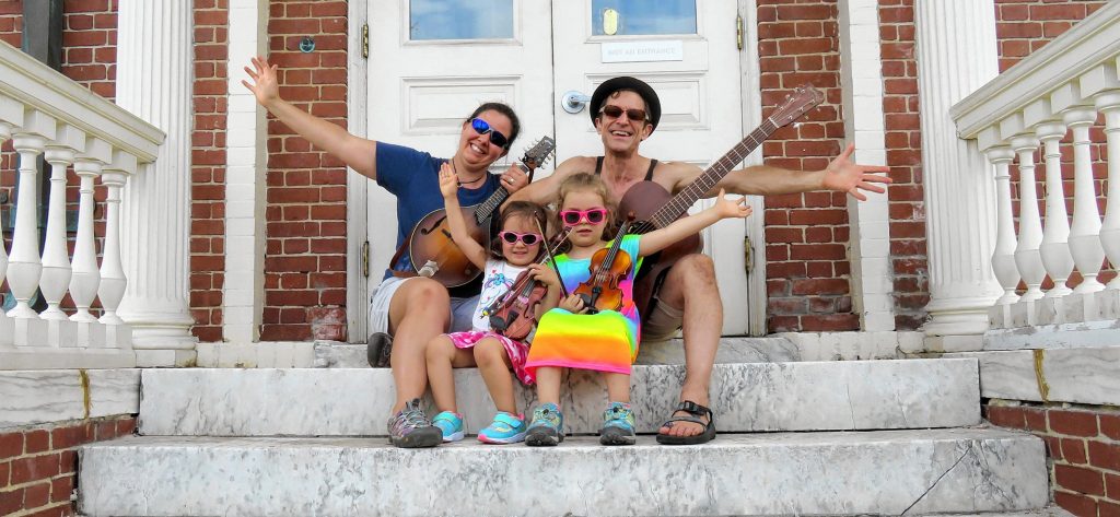 The Morris Family Band can be found playing at farmers markets in Concord and all over the Live Free or Die State.  Courtesy of Mike Morris