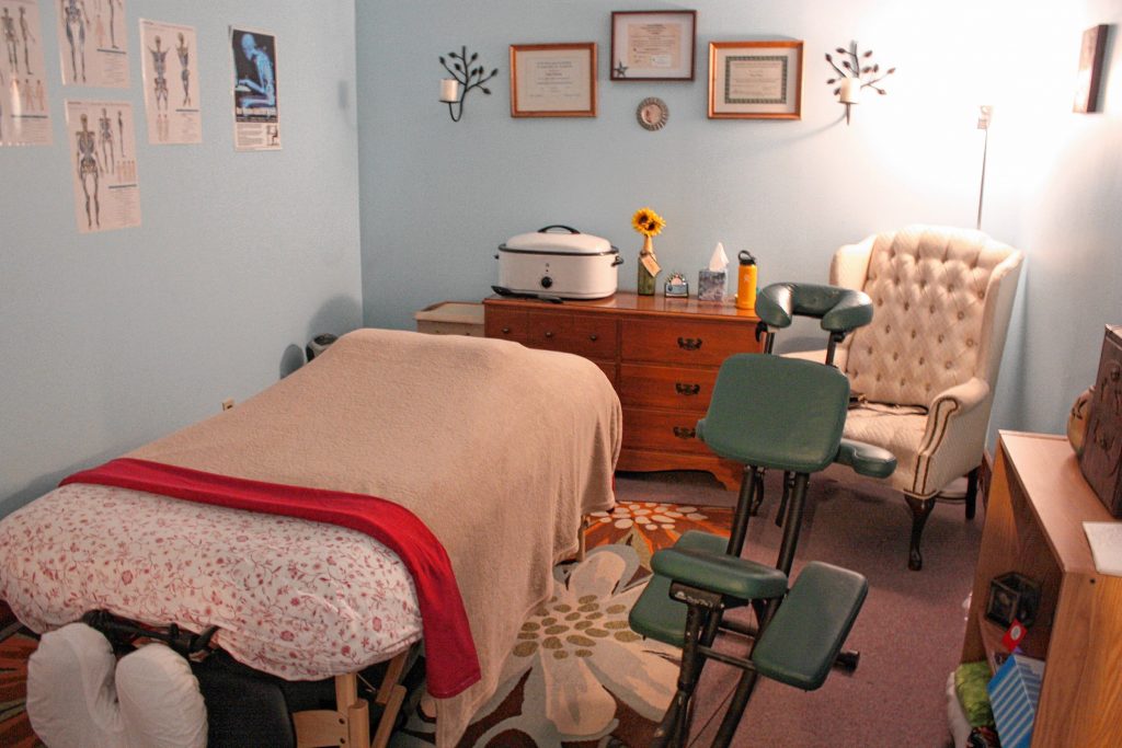 Chichester Massage, winner of this year's Cappies award for best massage, offers a serene, relaxing environment where you can really reset and wind down. JON BODELL / Insider staff