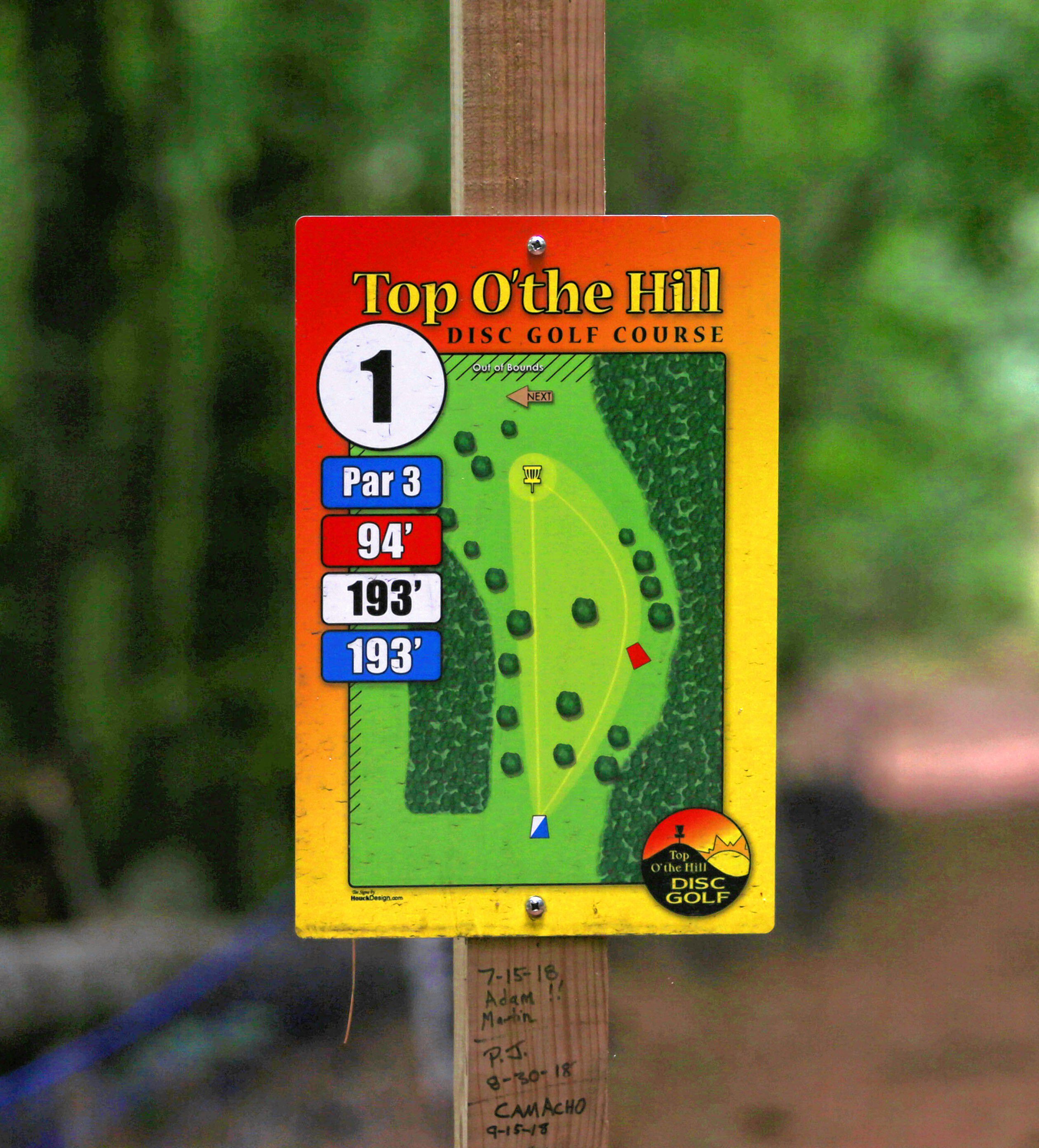 Similar to normal golf, many disc golf courses offer players a view of ...