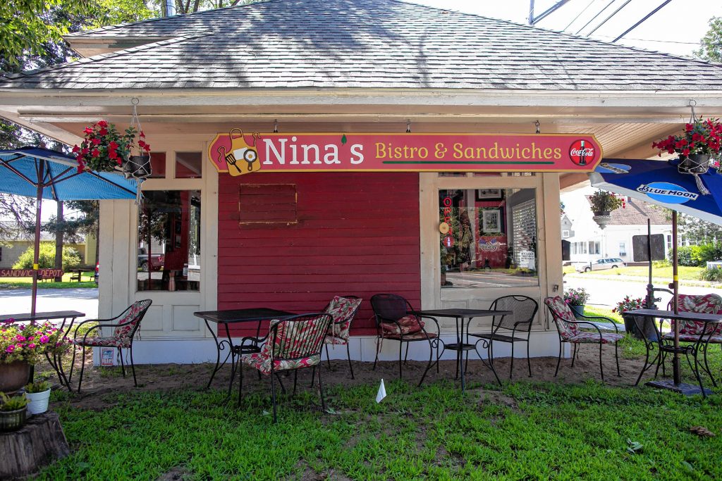 Nina's Bistro and Sandwiches on Hall Street in Concord took over from the Sandwich Depot. GEOFF FORESTER
