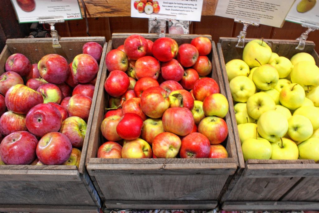 Inside the farmstand at Apple Hill Farm, you can pick up things like cider (hard and regular), pies, cookies and, of course, apples.  JON BODELL / Insider staff