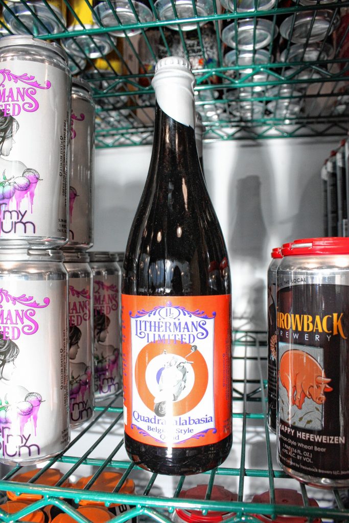 This year's batch of Quadracalabasia by Lithermans Limited hasn't hit the shelves yet, but you can still find some bottles from last year's brew at Locak Baskit. This type of beer ages extremely well, and you may actually prefer an older bottle.  JON BODELL / Insider staff