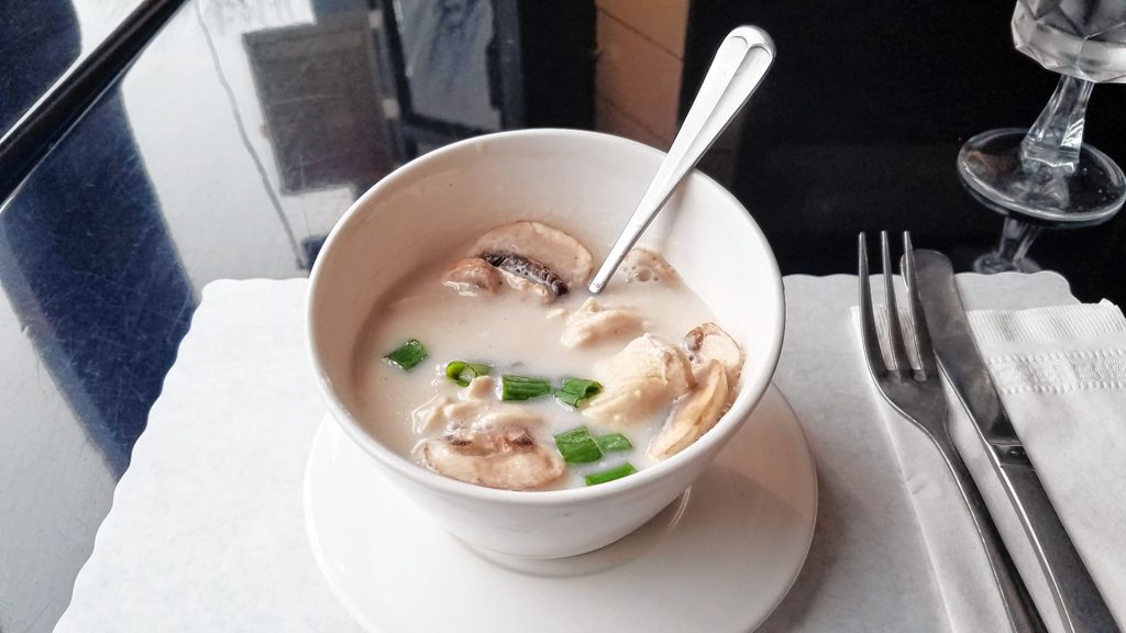 Chicken coconut soup from Siam Orchid Thai Bistro.  THE FOOD SNOB / Insider staff