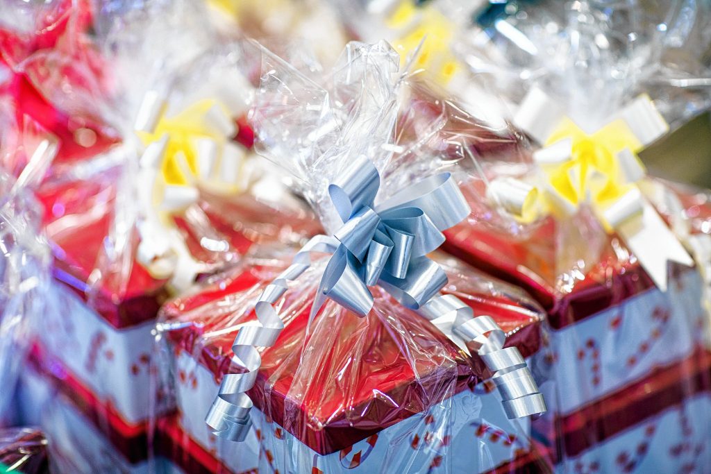 Some of the wrapped chocolate treats at Granite State Candy on Warren Street in Concord. GEOFF FORESTER