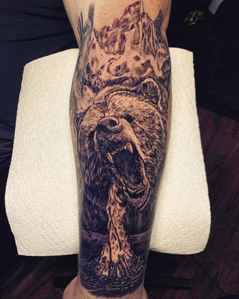 Example of a tattoo by Capital City Tattoo artist Scott Flanders. 