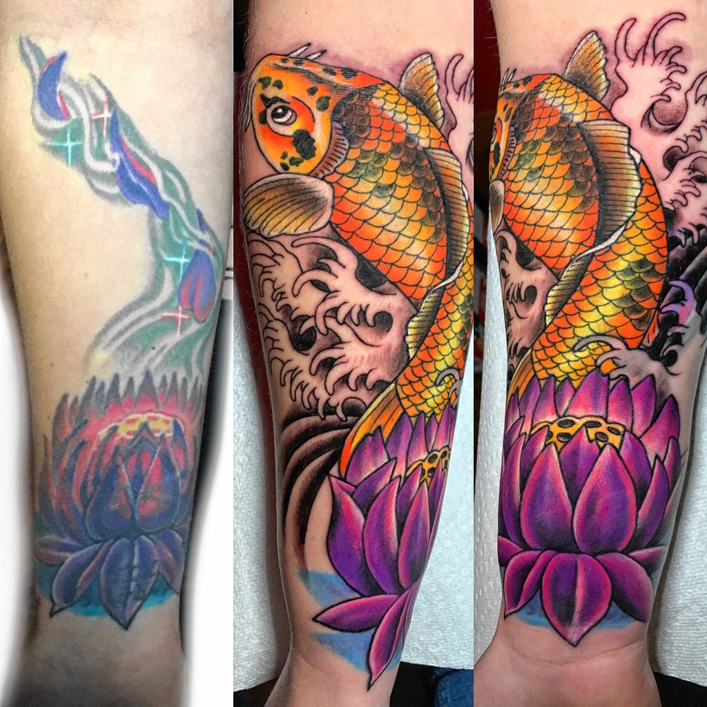 Example of a tattoo by Capital City Tattoo artist Scott Flanders. 
